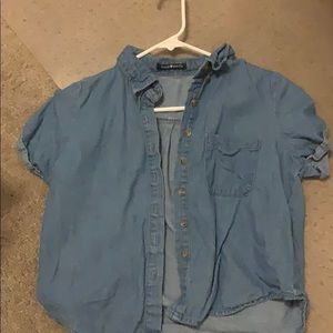 brandy denim top!